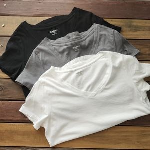 Old Navy V- Neck Tees (set of 3, also listed indv.)